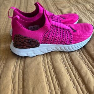 Nike Fuchsia Knit Sneakers